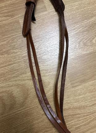 Ремень пояс кожа massimo dutti 2