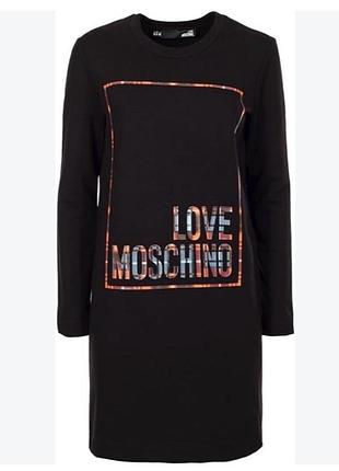 Сукня світшот від love moschino