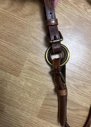 Ремень пояс кожа massimo dutti 3
