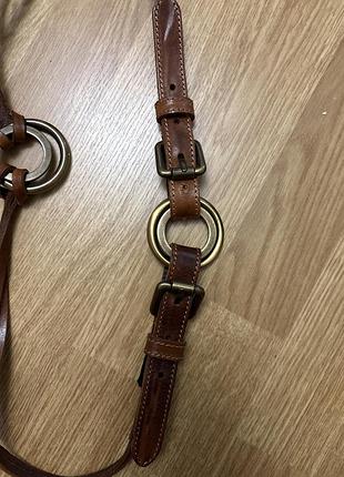 Ремень пояс кожа massimo dutti 5