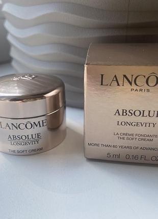 Крем для обличчя lancome absolue longevity the soft cream 5 мл