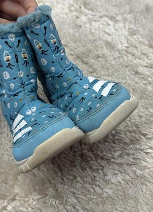 Дитячі чоботи сапожки adidas 3