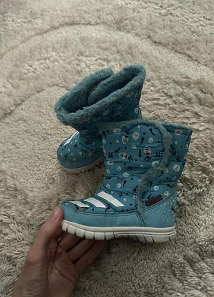 Дитячі чоботи сапожки adidas 5