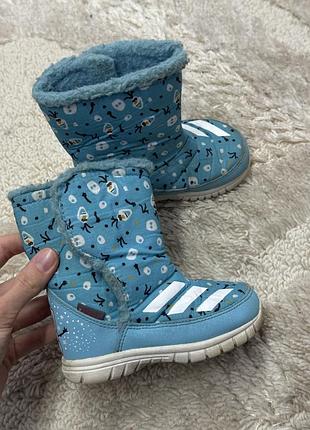 Дитячі чоботи сапожки adidas