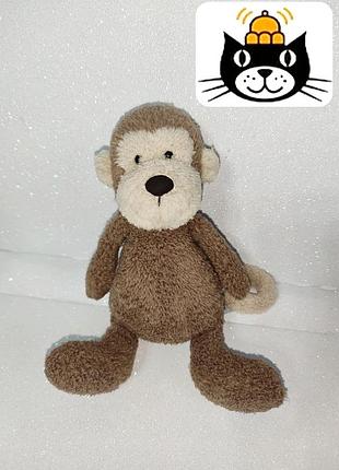 Колекційна оригінальна мавпочка jellycat bashful monkey (medium, retired)