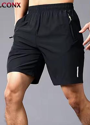 Черные спортивные шорты р.3xl