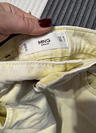 Жовті джинси mango 3