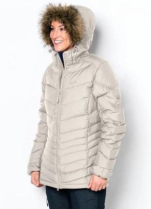 Пуховик jack wolfskin 90%пух