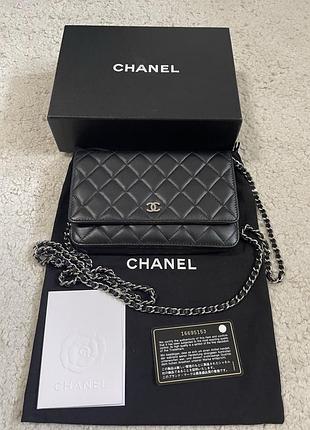 Сумка chanel wallet on chain оригінал