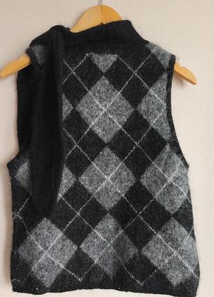 Жилет h&m wool, mohair 5