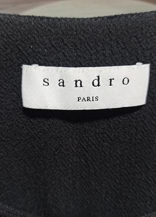 Платье черное sandro 3