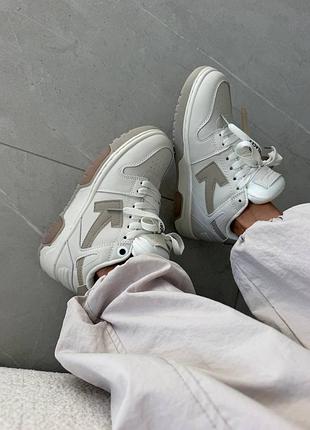 Кросівки жіночі off w hite out of office | taupe / off white