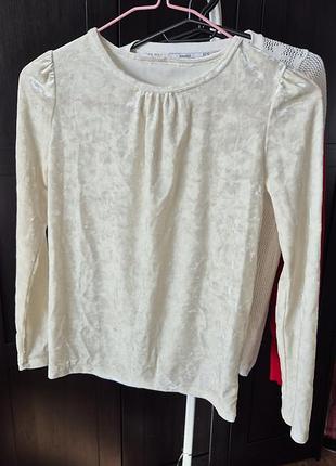 Кофта для дівчинки mango молочна
