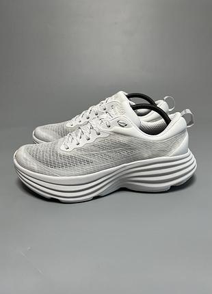 Кросівки для комфортної ходьби бігу тренувань hoka one one bondi 8 ts caged  “stealth tech pack” оригінал 1155391 wmc