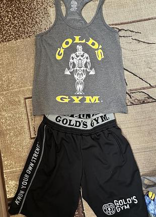 Gold's gym шорти і майка