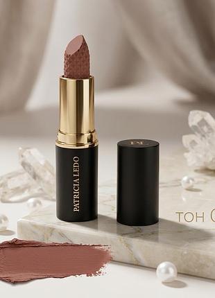 Матова помада для губ patricia ledo velvet lipstick (тон 01, 3.4 г)