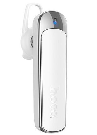 Bluetooth моно-гарнитура hoco e201 exceed enc white
