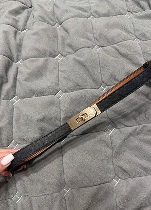 Ремінь для жінок hermes чорний