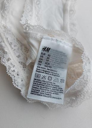 Брендовые трусики стринги h&amp;m xs 3