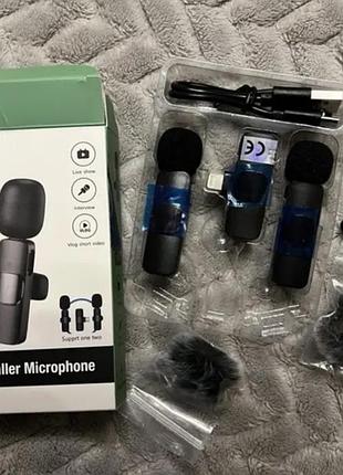Мікрофони і звукозапис beekinn бездротові петличні мікрофони для iphone