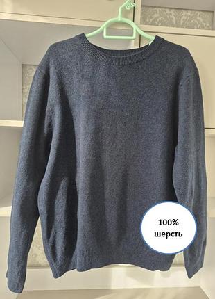 Свитер шерстяной / шерстяной базовый marks &amp; spencer