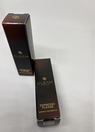 Оригинальный пробник espresso please gleam perfume 2