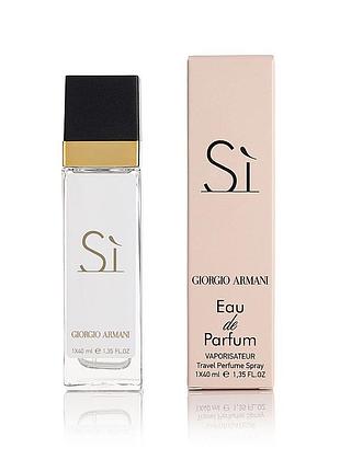 Парфуми жіночі giorgio armani si 40 мл духи армані сі