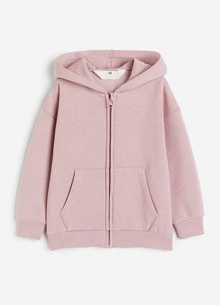 Толстовка, кофта тепла h&m рожева