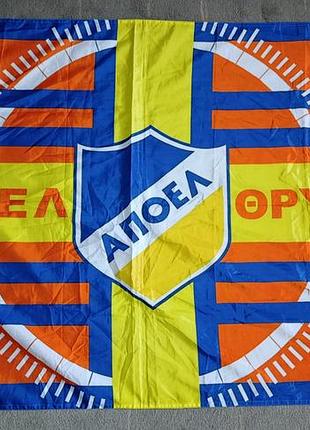 Футбольный флаг fc apoel cyprus