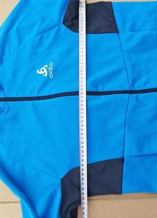 Кофта odlo aeolus element warm синя 9