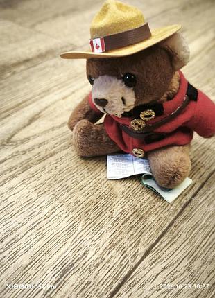 Маленький плюшевый мишка rcmp country wild wonders