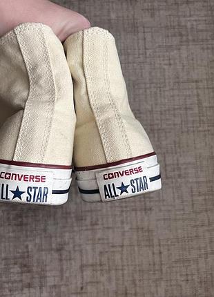 Кеди converse жовті високі 38 р 4