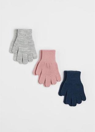 Перчатки для дівчаток h&m