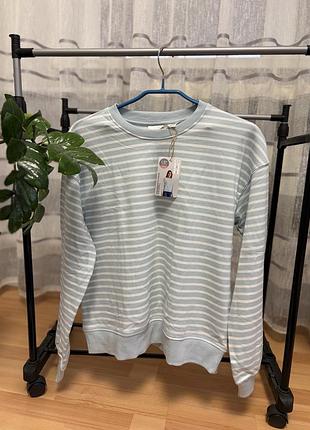 Жіночий світшот up2fashion у смужку, розмір s