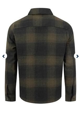 Овершот weird fish ryburn check over shirt плотна сорочка/куртка 5