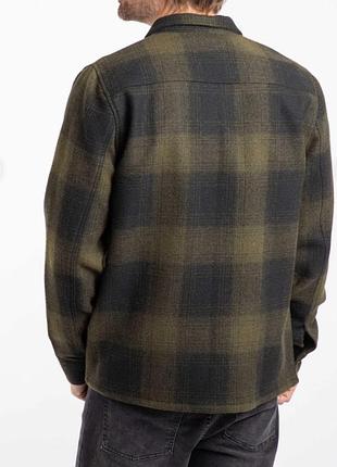 Овершот weird fish ryburn check over shirt плотна сорочка/куртка 4