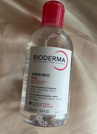 Bioderma sensibio h2o micellaire solution міцелярний лосьйон біодерма сенсебіо