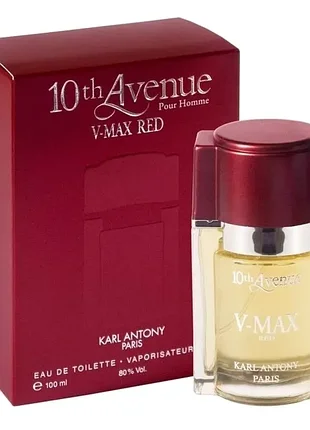 Туалетна вода 10th avenue karl antony v-max red