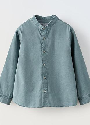 Сорочка для хлопчика zara, р. 164