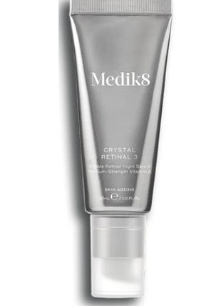 Нічна крем-сироватка з ретиналем 0,03% medik8 crystal retinal 3,  30 мл