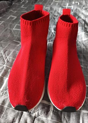 Женские кроссовки красные 37 - 38 3