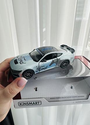 Машинка "ford mustang dark horse", kinsmart