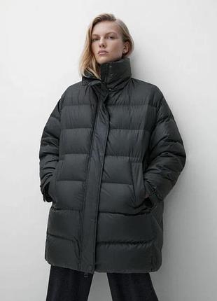 Жіночий пуховик massimo dutti