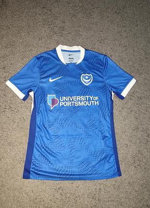 Футбольная футболка джерси nike fc portsmouth (фк портсмут)