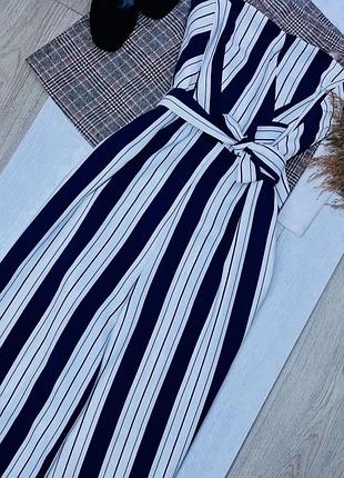 Новий вечірній комбінезон h&m m l брючний комбінезон міді корсетний комбінезон з поясом комбінезон корсет