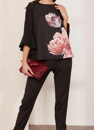 Элегантная люксовая блузка ted baker suuzan tranquility top ✨