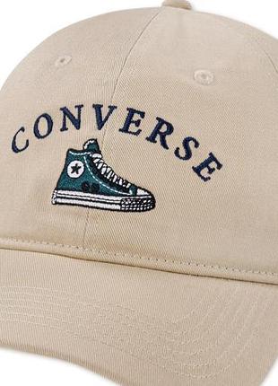 Кепка унісекс converse бежева