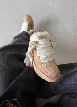 ❄️ женские угги ugg lowmel sneakers | meadow premium 3