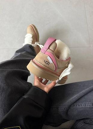 ❄️ женские угги ugg lowmel sneakers | meadow premium 8