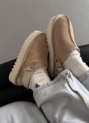 ❄️ женские угги ugg lanah clog platform sand premium 7